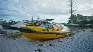 Stylish Jetski Docks by Marine Structures