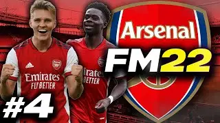 TOP 4 FINISH | FM22 Rebuilding Arsenal #4 | Football Manager 2022 Rebuild