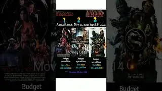 Mortal Kombat Movies Part 1,2,3 Data Collection #shorts