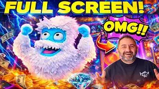 OMG FULL SCREEN ON YETI LOVES MIKEY MASSIVE JACKPOT AGAIN!!! 😂❤️