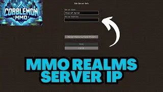 Minecraft MMO Realms Server IP Address (Cobblemon)