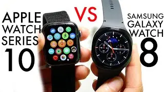 Samsung Galaxy Watch 8 Vs Apple Watch Series 10! (Comparison) (Review)
