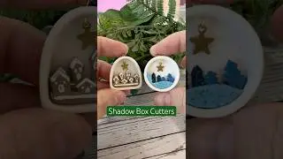 Shadow box polymer clay cutters now available on our website! ✨ #earrings #handmade #diycrafts