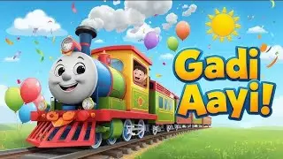 🐼❤️Chuk Chuk Train 🚆 | Kids Funny Train Video🐼