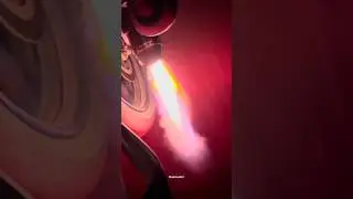 R15 v4 full system exhaust fire shot 💥🤯#viralshort