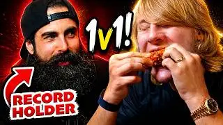 Can I Beat A Pro Eater? | Paddy The Baddy vs BeardMeetsFood 🍗