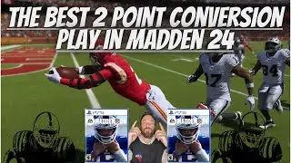 The BEST 2 Point Conversion Play in Madden 24