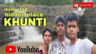 8km from khunti new hidden beautiful waterfall .