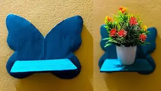 Diy Cardboard wall hanging / Diy hanging planter