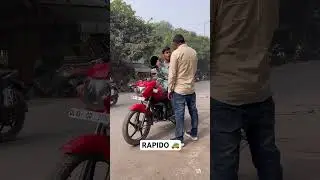 Rapido taxi 🚕 | #funnyvideos #comedy #girl #winters #girlfriend #shorts #reels @Cute_roast_wala