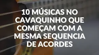 Youtube   10 Musicas que usam a mesma sequencia de acordes