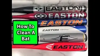 How To Clean Baseball & Softball Bats Remove Scuff Marks (Magic Eraser Pads)