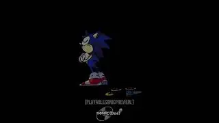 Fnf Sonic Playable Mod Teaser (leak??/video version)