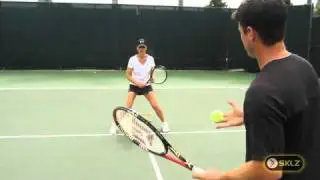 TENNIS DRILL: Speed Hurdle Split-Step Drill