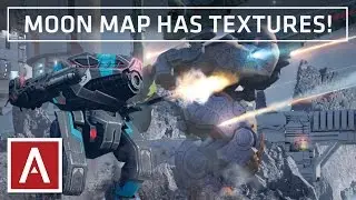 War Robots Test Server [2.9] - Moon Map Prototype with Textures