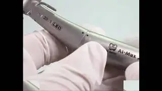 Implant handpiece with LED