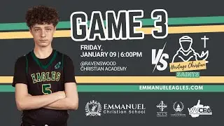 Emmanuel vs. Heritage Ravenswood | Middle School Boys Basketball | Jan. 9, 2026