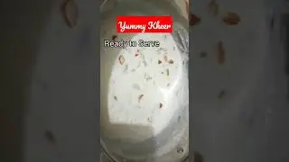 How to Make Easy Perfect Yummy Kheer #cookinghobbies #shorts #youtubeshorts #kheerrecipe