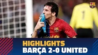BAR&Ccedil;A 2-0 UNITED | Champions League Final 2008/09