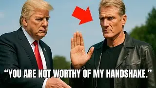 Дольф Лундгрен ОТКАЗЫВАЕТСЯ от рукопожатия Трампа на первой встрече &mdash; и тут случилось ЭТО!