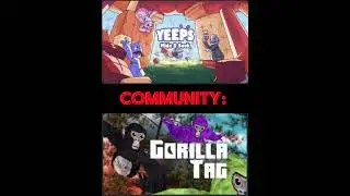 Yeeps Hide & Seek VS Gorilla Tag #yeeps #gtag #vr #edit