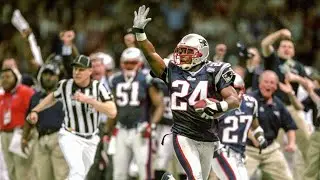 Ty Law 47 Yard Pick 6 In Super Bowl 36 (4K60fps)