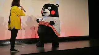 バドミントン国際大会「熊本マスターズジャパン」を見に熊本に来てはいよ。　2023/08/24　FunFun熊本祭2023＠八芳園 　#くまモン