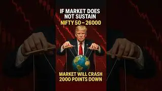 &laquo;Влияние Трампа на рынки? ⚡ Обвал на 2000 пунктов!&raquo; | Грядет большой обвал?&raquo; #trumpvsindia #nifty...