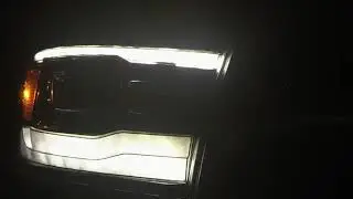 Modifystreet 2009-2018 Dodge Ram G2 Projector Headlights DRL and Sequential Signal Demo