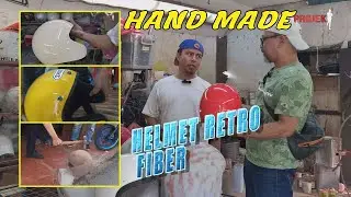 Abe Bayu Pembuat Custom Helmet Fiber | BELL, SHOEI & Custom | Keras GILA!!!