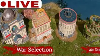 War Selection LIVE 🔴 Rank Battles