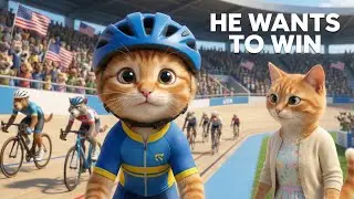 He Wants to Win 🚲 | A Little Kitten&rsquo;s Big Cycle Race Dream | Pawfect Tales