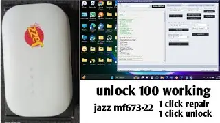 Jazz MF673-22 Unlock ALL Network in 2026 | 100% Working & Permanent Method