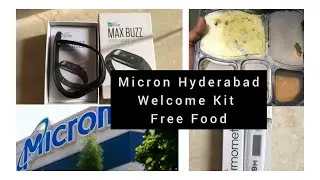 Micron welcome Kit | Micron Technology Hyderabad Benefits | Micron Free Food