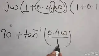 How to find phase angle/Polar Plot & Bode Plot/ Control Systems
