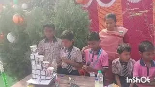   Waste water purification model 🧪kedareshwar e/m School 🏫