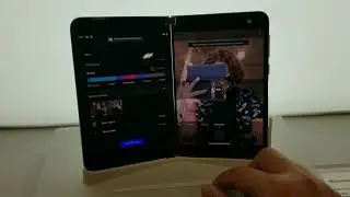 Microsoft Surface Duo: First Look & Full Screen YouTube Video Test