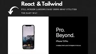 This isn't your Average Scrolling - See What ReactJS and Tailwind CSS Do | Tailwind Scroll Snap