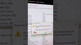 How to Use Windows 10/11 Programs and Features | How to Uninstall All Software