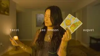 asmr tarot 🦁💛 pick a card for august & leo season (TIMELESS energy predictions)