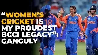 My biggest pride as BCCI President was uplifting women&rsquo;s cricket in India: Sourav Ganguly