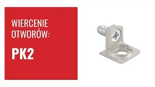 Wiercenie pod PK2 na Stole RC System