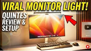 Best RGB Monitor Bar Light in 2026? 🔥 Quntis MC201 Review and Unboxing