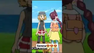 Serena Return in Pokemon Journeys episode 105, Serena and Ash #serenareturn #shorts