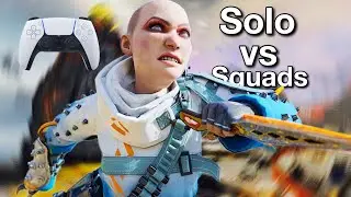 MAX Controller Sensitivity Wraith Main Apex Legends Season 17 Solo vs Squads (16 kills)