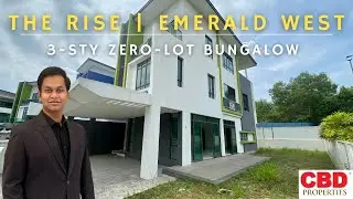 ПРОДАНО | 3-этажное бунгало с нулевым участком | The Rise @ Emerald West, Раванг