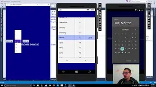 Xamarin Forms with Visual Studio Part22 [DatePicker]