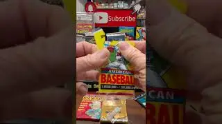 1989 Topps UK baseball cards #shorts #baseballcards #trending #packopenning #baseballszn #shorts