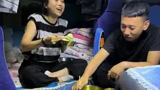 我和刘宝的卡车生活，这车货终于装完了，发车了，哈尔滨走起，感谢大家支持！#三农 #记录真实生活 #夫妻日常 #vlog日常 #货车司机 @抖音小助手