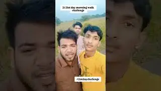 21/21st day morning walk challenge 🤟 #21challenge #morningexercise #mp70musicvideo #21daychallange